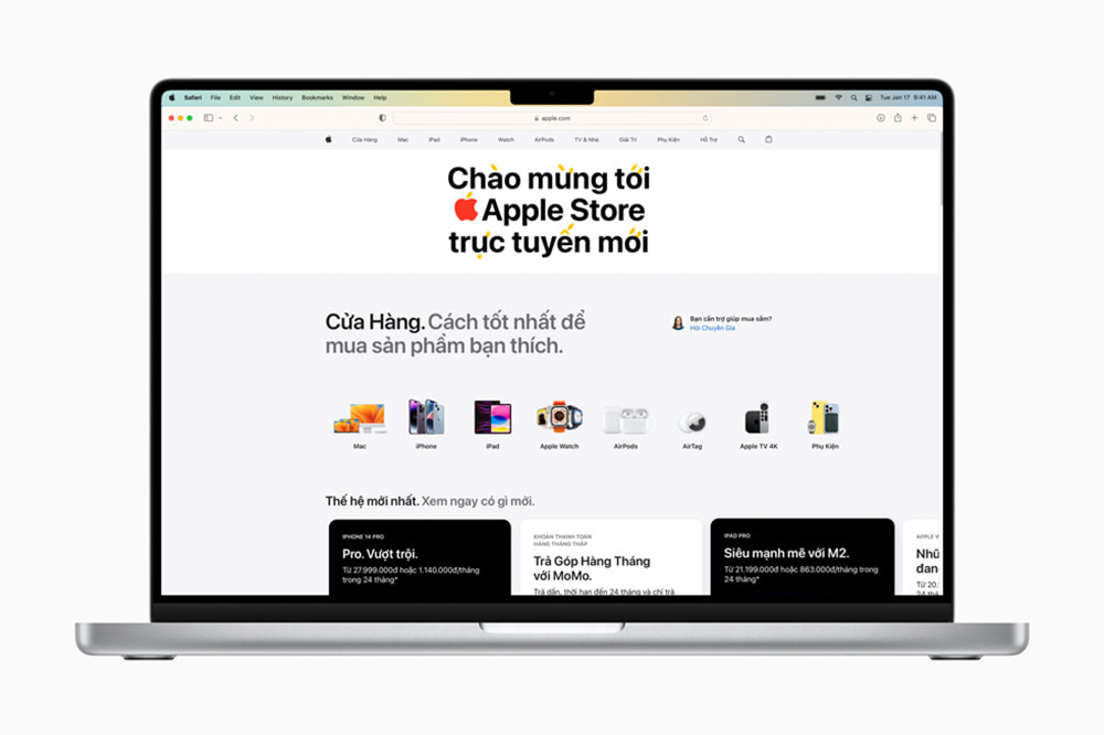 Apple Store en ligne Vietnam