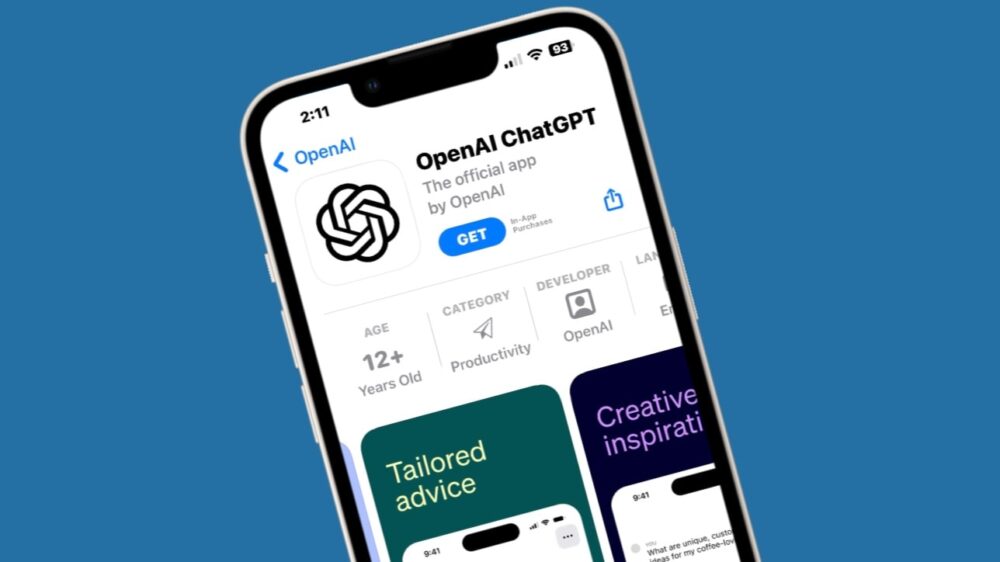 ChatGPT sur iOS