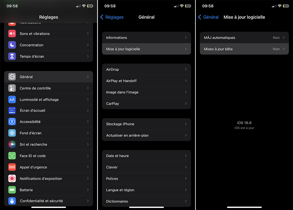 Installer iOS 17 bêta sur votre iPhone