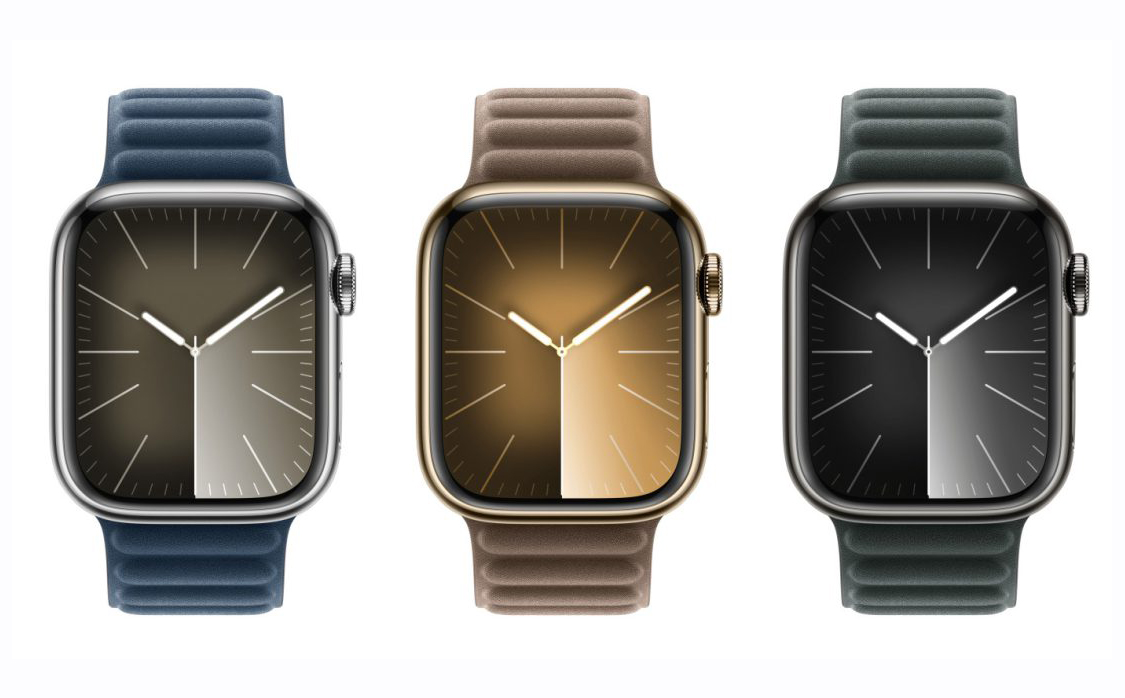 bracelets à maillons magnétiques Apple Watch