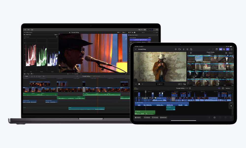 Final Cut Pro pour Mac et iPad : Apple partage deux publicités pour mettre en avant ses avancées Final Cut Pro Final Cut Pro pour Mac et iPad : Apple partage deux publicités pour mettre en avant ses avancées