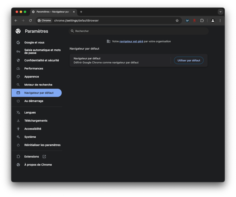 mac chrome navigateur par defaut Comment changer lapp Safari par défaut sur iPhone et Mac ?