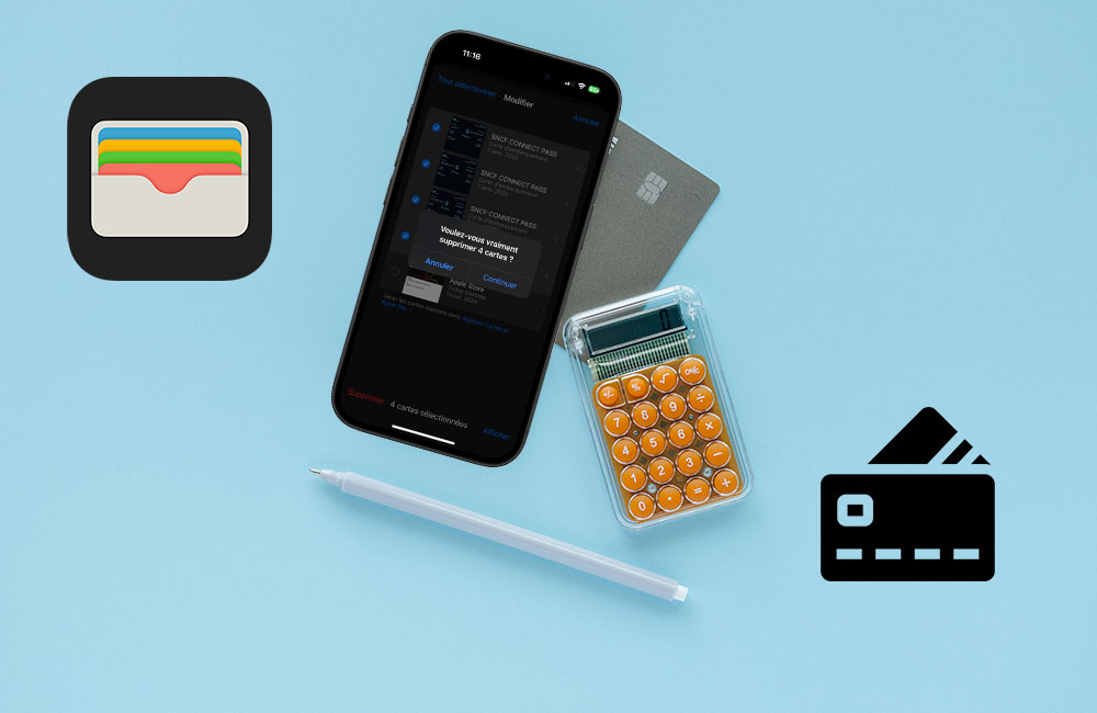 Miniature de l'article Comment supprimer une carte bancaire, un ticket ou encore une carte fidélité de l'iPhone ?