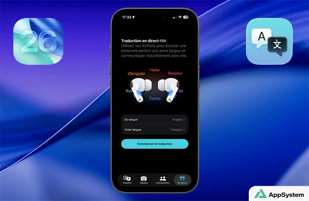 Comment écouter la traduction d’une conversation grâce aux AirPods avec iOS 26.2