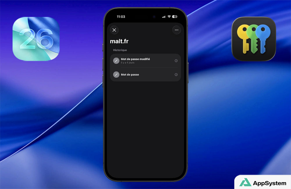 Miniature de l'article : Comment accéder à l’historique des mots de passe sur iPhone (iOS 26.2)