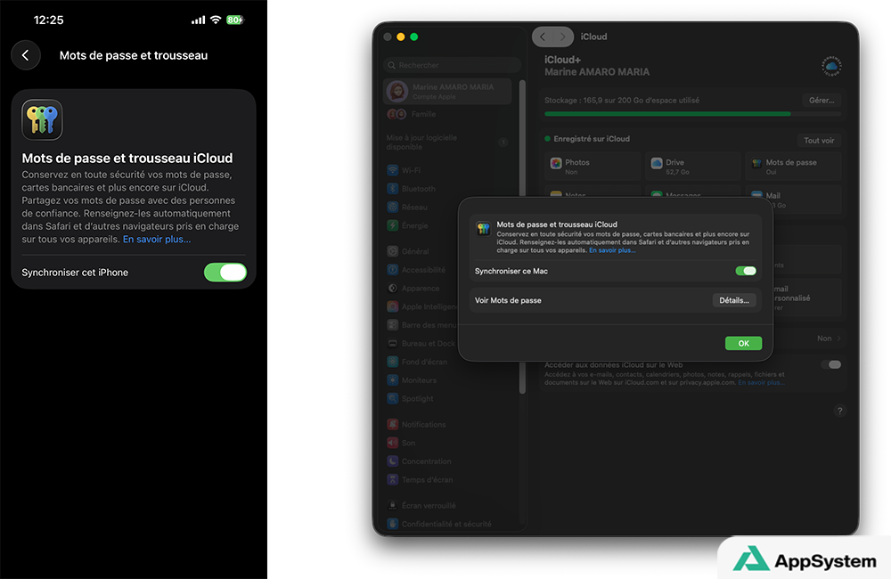 Synchroniser les mots de passe avec iCloud sur iPhone et Mac