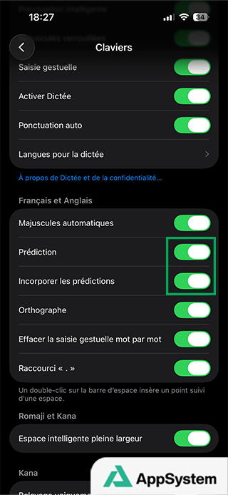 Prédiction et Incorporer les prédictions