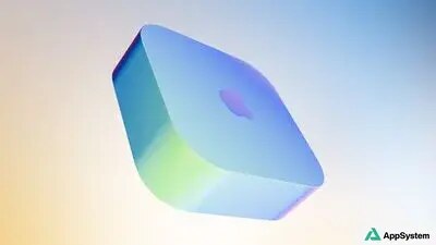 Rendu 3D d’un boîtier Apple TV 4K