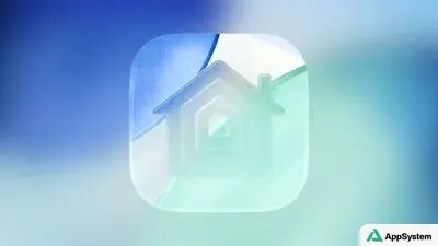 Icône de l’app Maison d’Apple sur fond dégradé