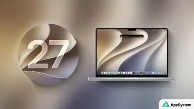 Ordinateur portable affichant l’interface de macOS Golden Gate