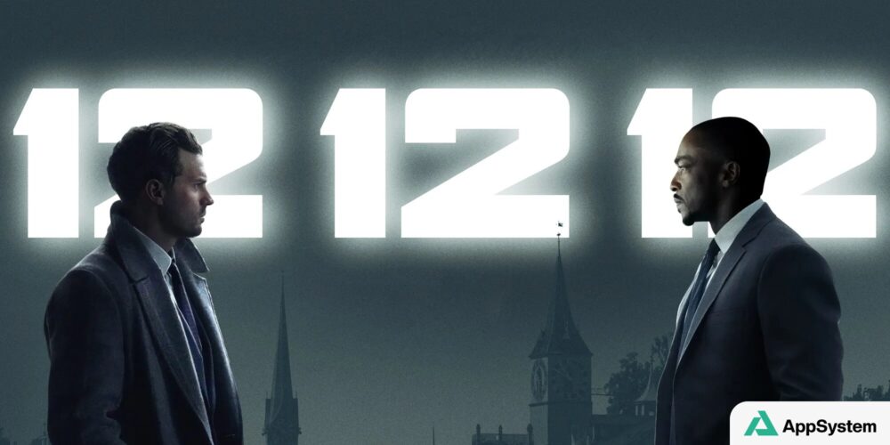 Visuel de la série 12 12 12 avec deux hommes face à face