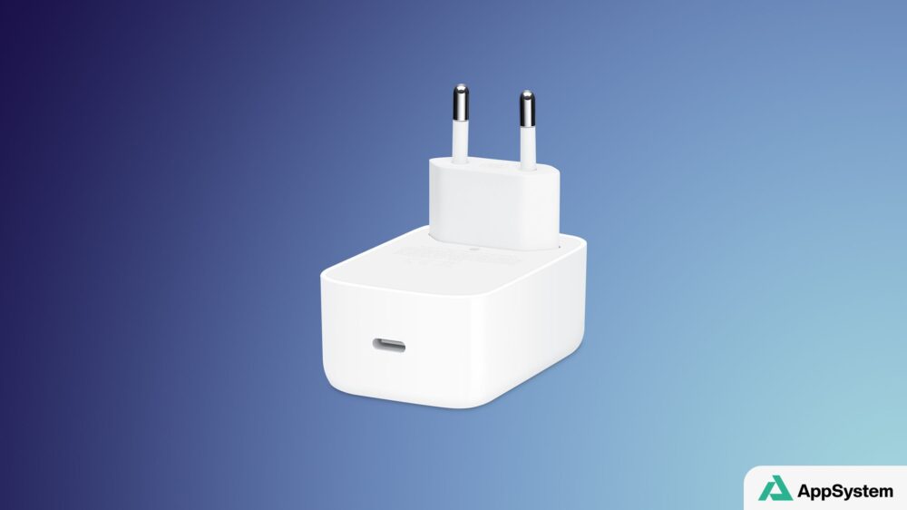 Adaptateur secteur Apple 40 W avec prise européenne rétractable