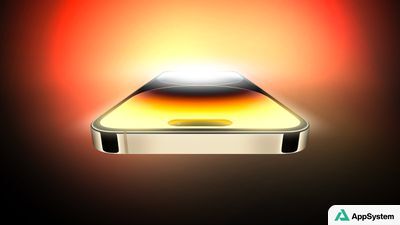 Rendu compact d’un iPhone avec écran lumineux