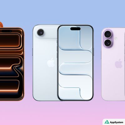 Plusieurs iPhone présentés côte à côte dans différentes couleurs