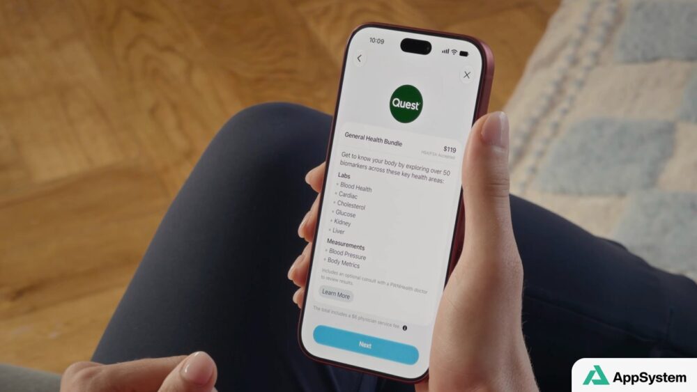 Illustration : Apple Health & Quest team up for $119 blood panel
