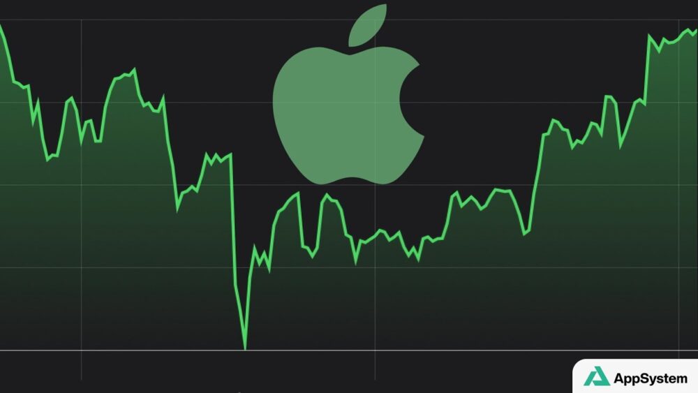 Illustration : Apple shares hit record high after iPhone Duo and Siri AI success