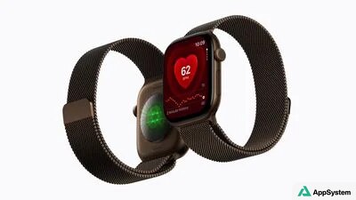 Deux Apple Watch présentent des données de fréquence cardiaque