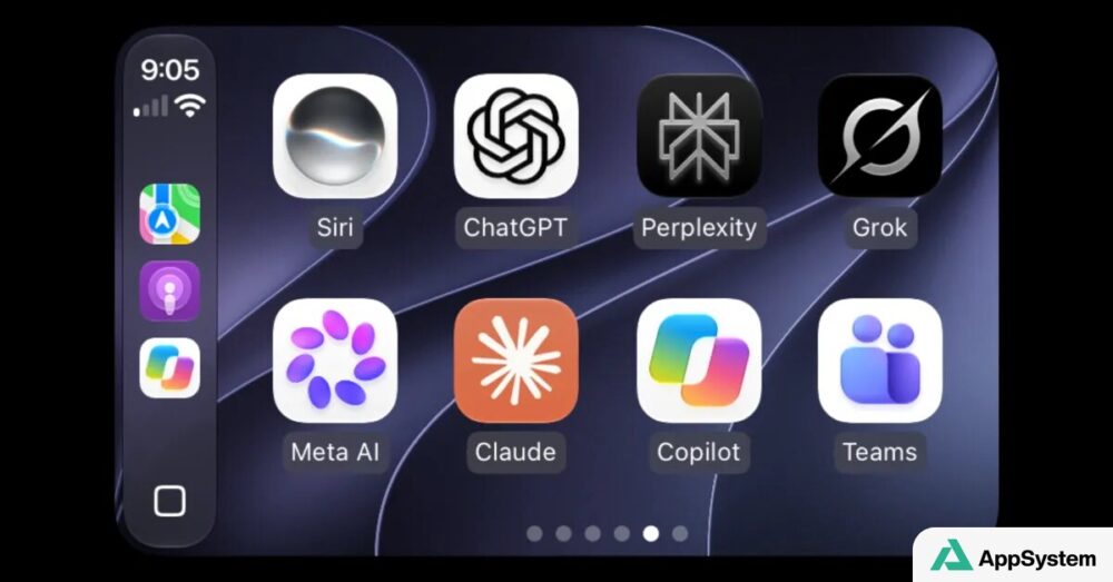 Illustration : Microsoft Copilot joins CarPlay, leaving Gemini as the biggest holdout