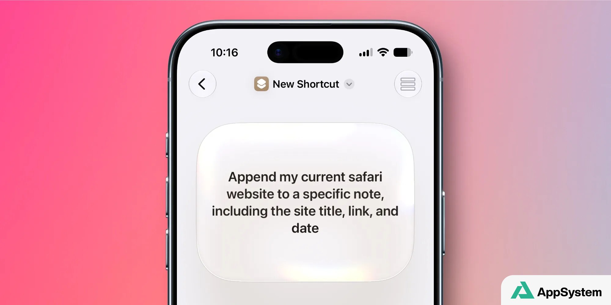 Raccourcis : plus de 35 évolutions avec iOS 27