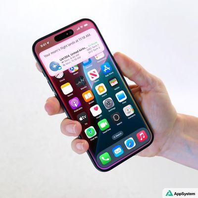 iPhone affichant l’écran d’accueil d’iOS avec ses applications