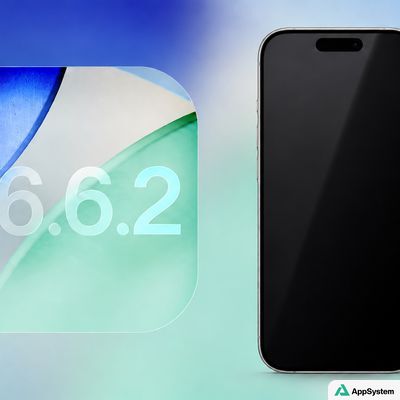 iPhone présenté avec la version iOS 26.6.2