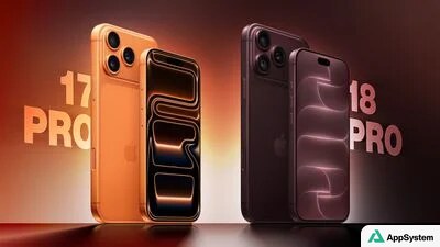 Rendus des iPhone 17 Pro et iPhone 18 Pro comparés