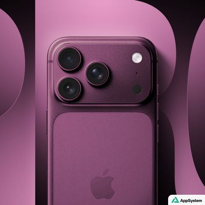 Dos d’un iPhone Apple violet avec trois caméras