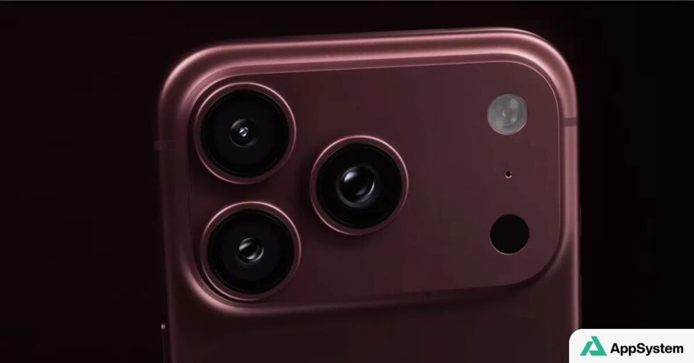 Gros plan sur le dos de l’iPhone 18 Pro et ses trois caméras