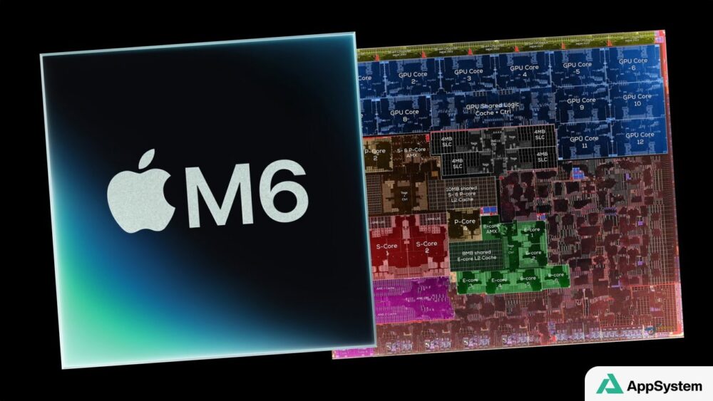 Illustration : How Apple's M6 chip gets more performance at a smaller scale