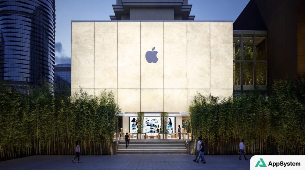 Illustration : Man arrested for damage to Macau Apple Store