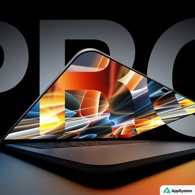 MacBook affichant un écran coloré aux formes abstraites