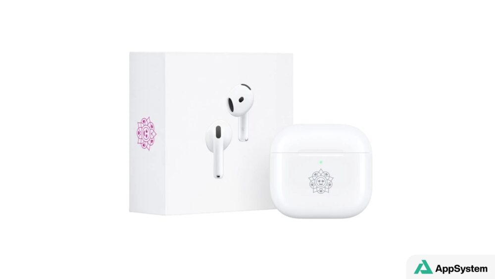 AirPods 5 édition Diwali avec boîtier orné d’un motif rangoli