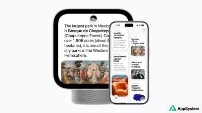 Rendu de HomeView associé à un iPhone pour certaines fonctions