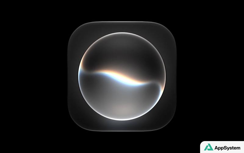 Illustration de l’icône de Siri pour l’intelligence artificielle d’Apple
